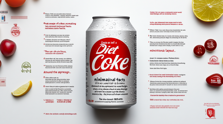 diet coke nutrition facts