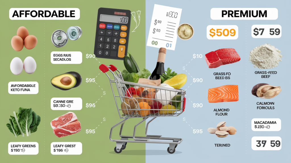 what is the cost frame of ketogenic diet