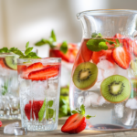 flavor water recipes strawberry and kiwi